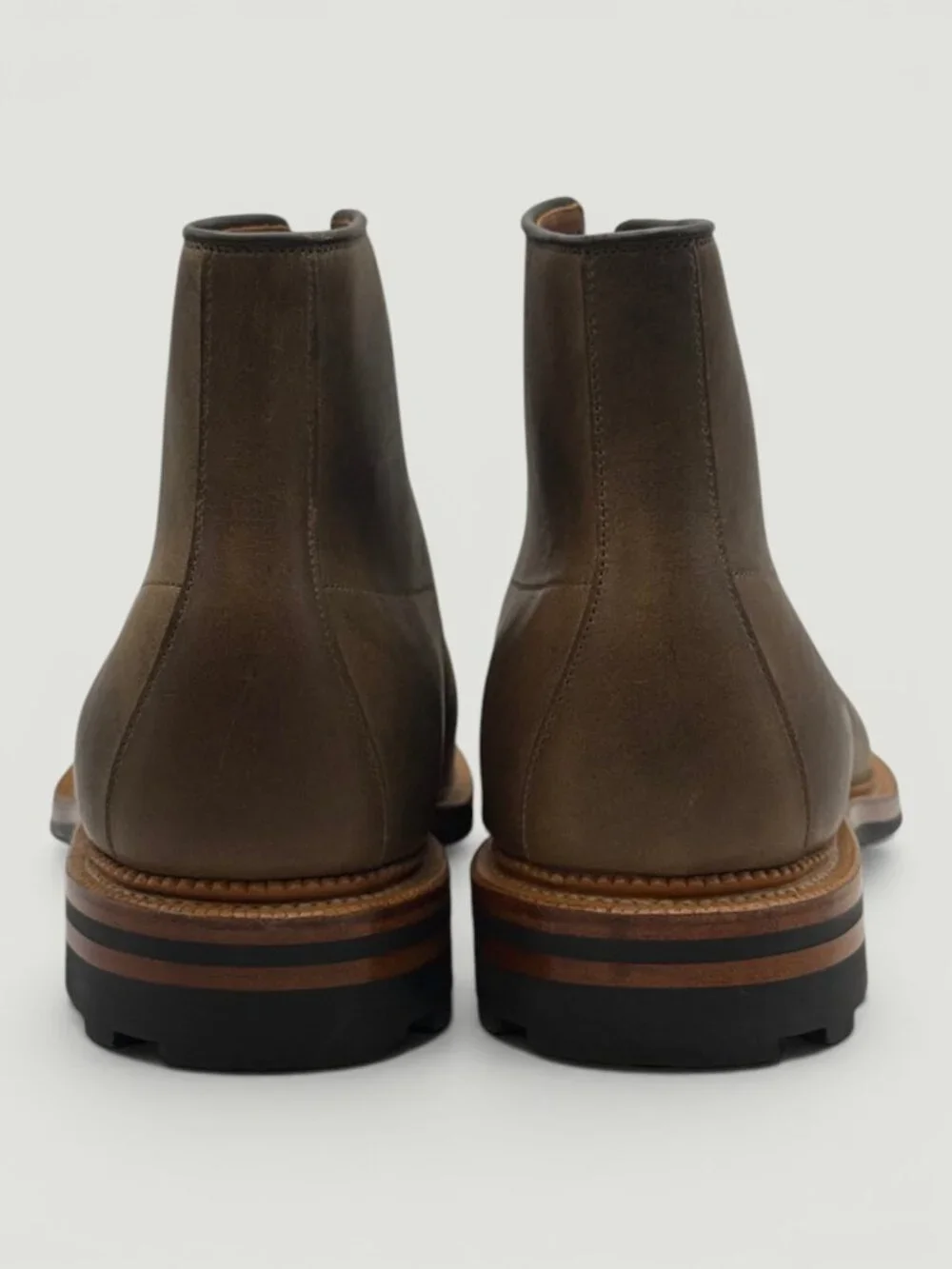 Viberg Navvy Boot Viberg Size 8.5E Horween Charcoal Cypress New Unworn